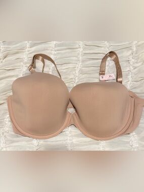 Victoria’s Secret Lightly Lined T-Shirt Bra 36D NWT Nude Beige Underwire